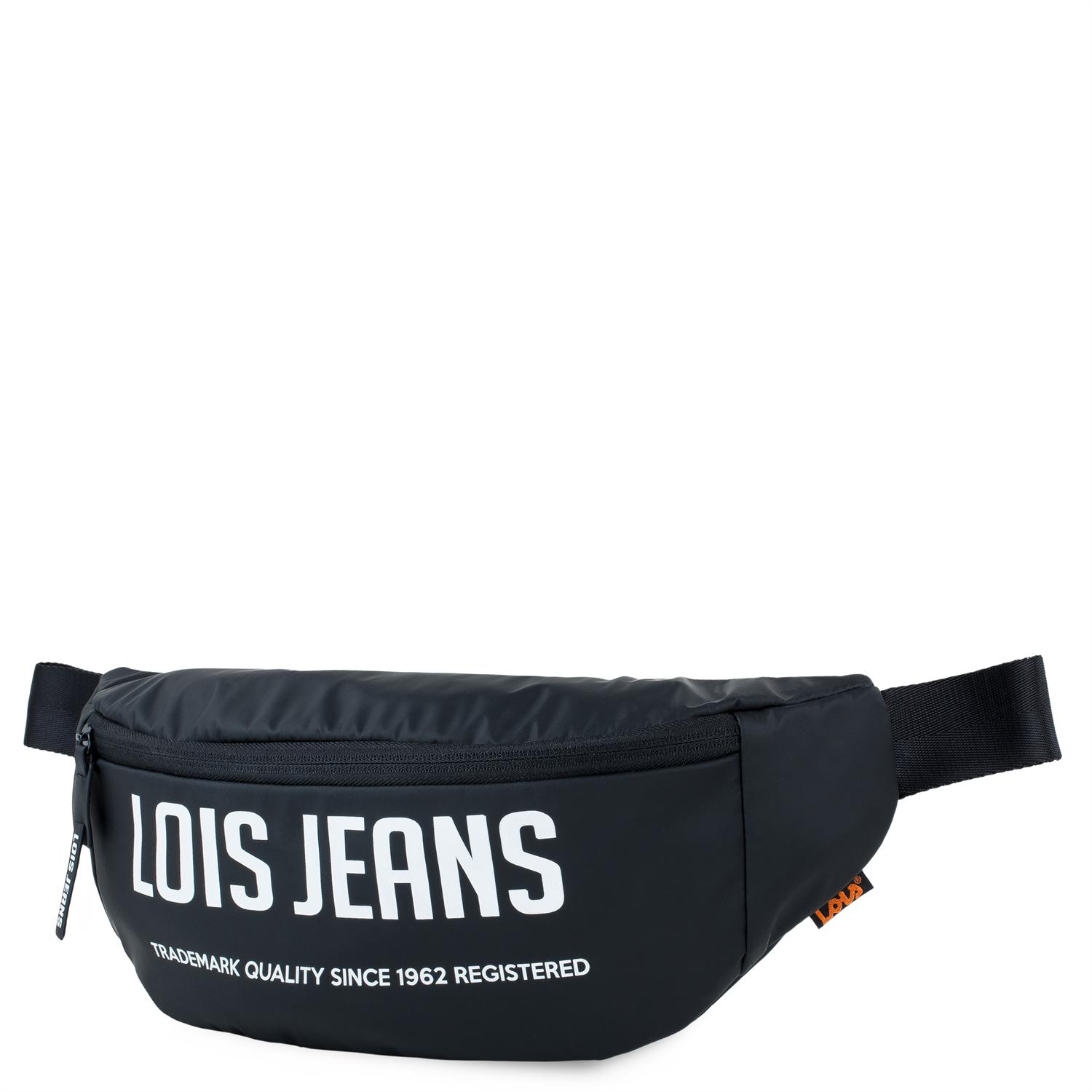 Riñonera Delta negra Lois Jeans