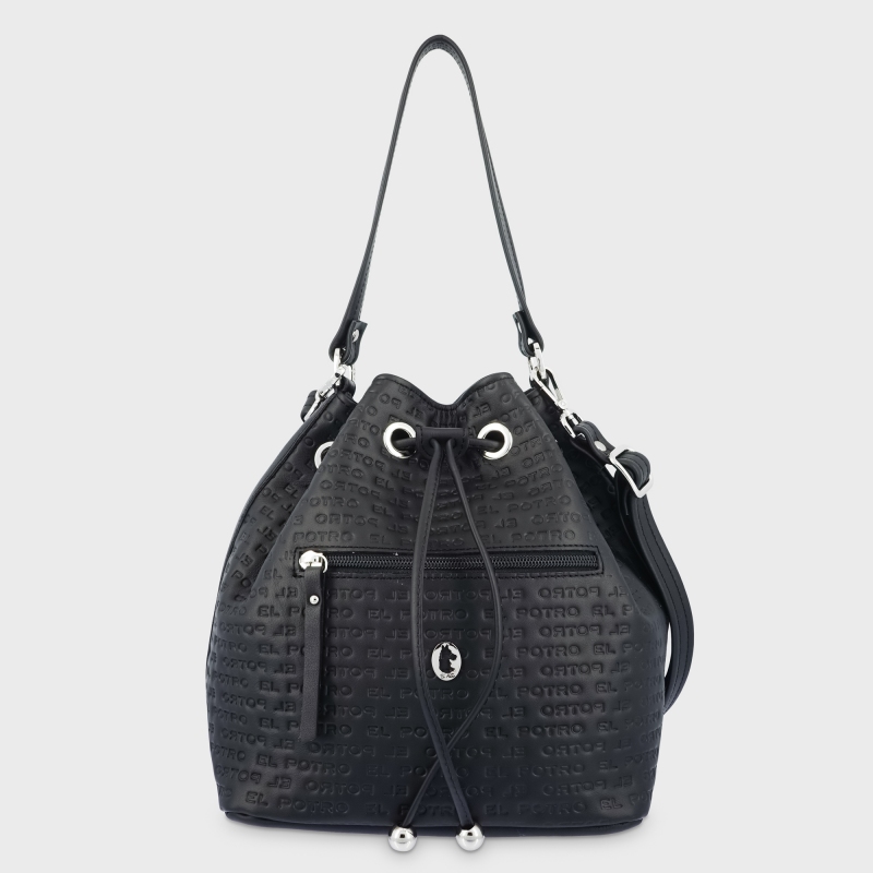 Bolso bombonera negro hecho a mano | Valéxico |Tienda Online