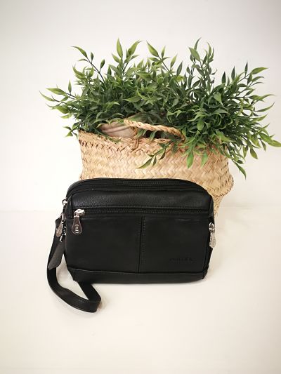 Bolso Hombre de mano Matties 2011 Negro | ARPEL