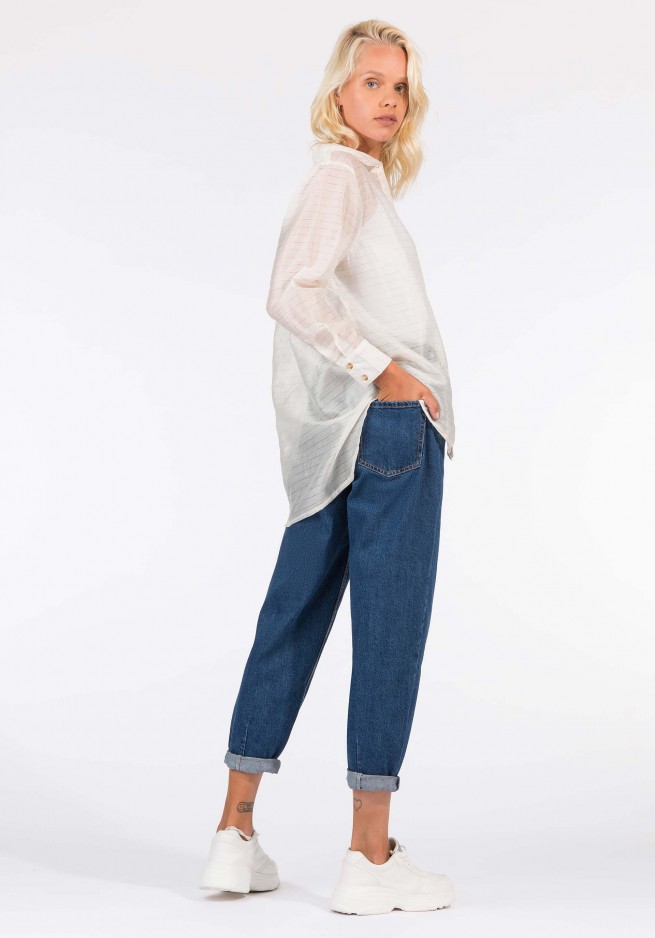 Pantalon mujer vaquero Slouchy Tiffosi