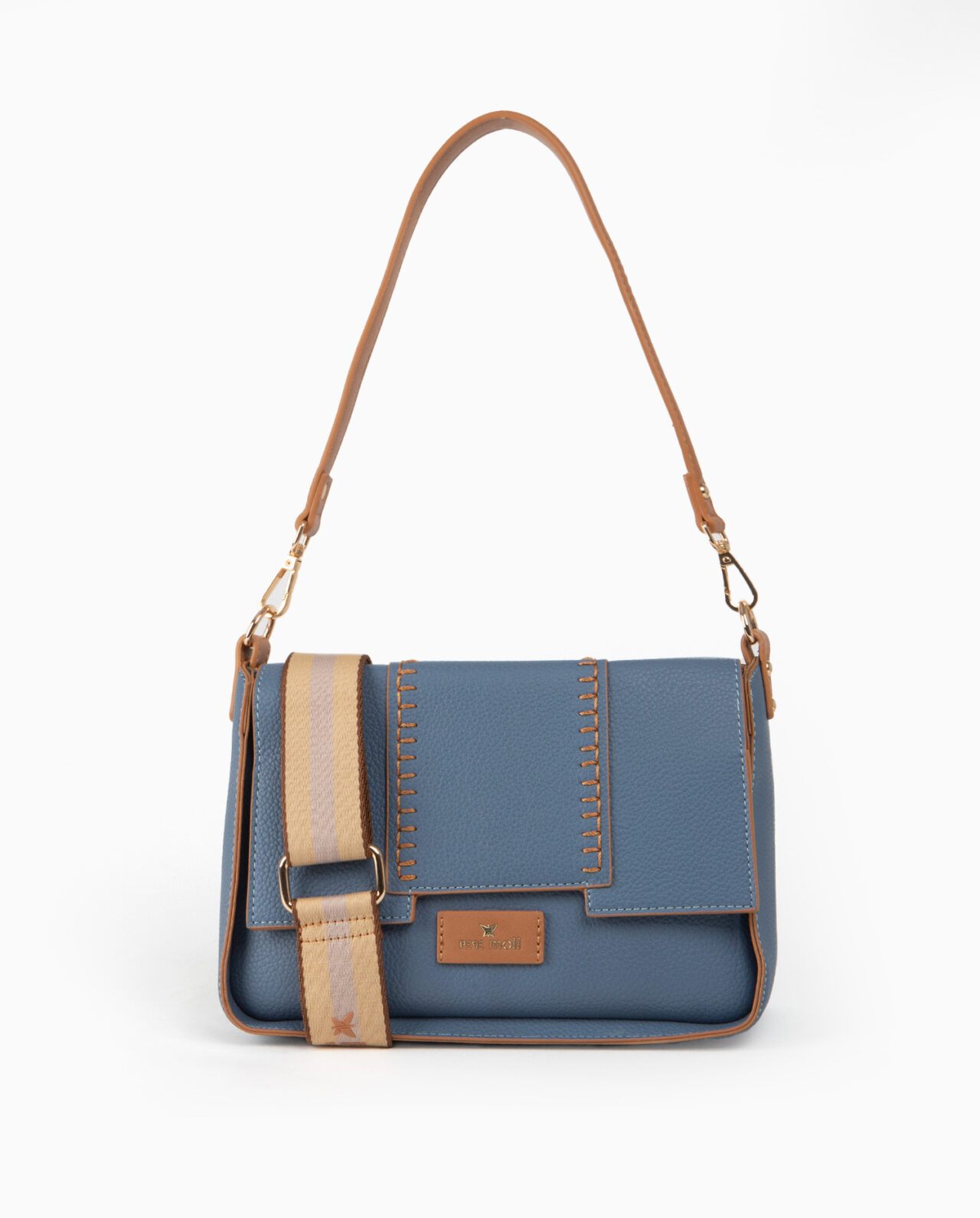 Bolso Bandolera Tapa Pepe Moll Corso/Kid azul