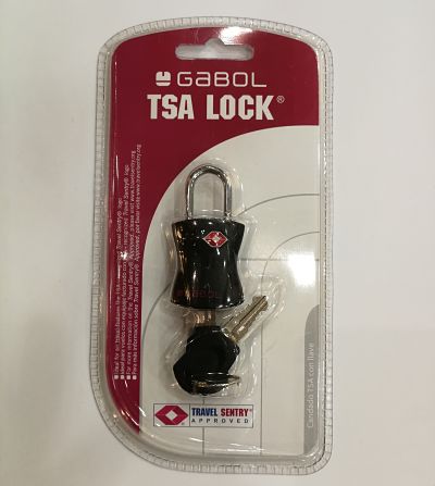 Candado llave con sistema TSA