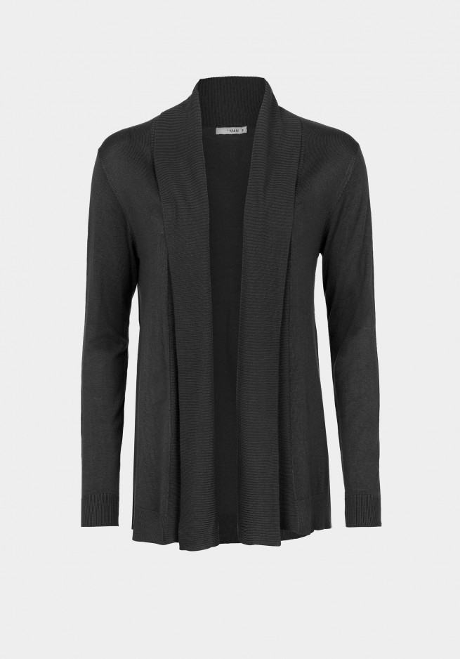 Vista completa Cardigan Tiffosi Negro
