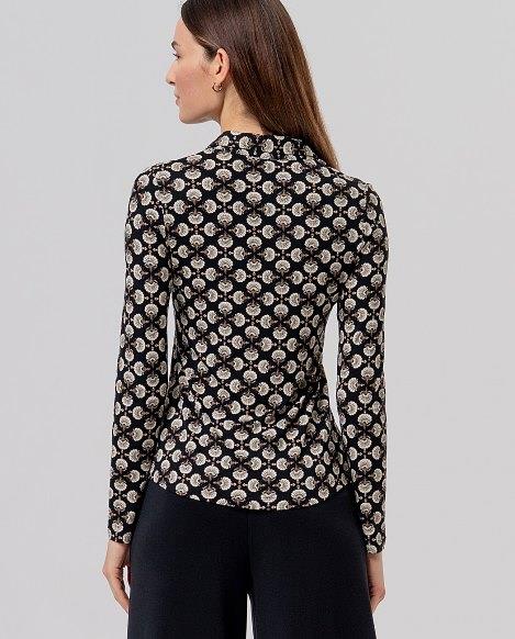 Camisa punto abanicos Surkana trasera
