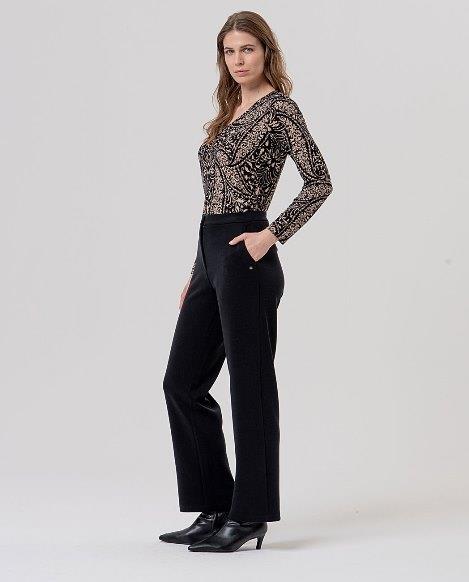 Pantalón modal Surkana Bamu negro