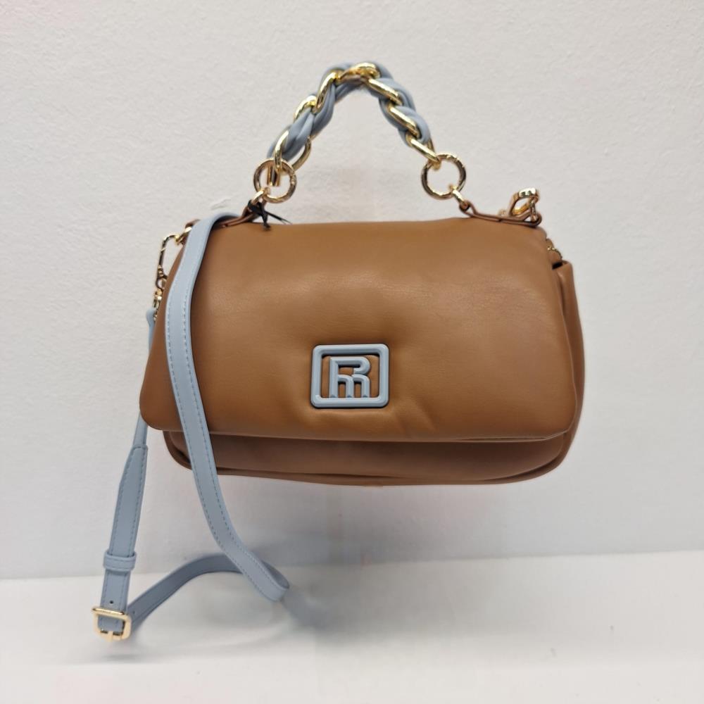 Bolso solapa con cadena Pepe Moll 252382 Chiara cuero