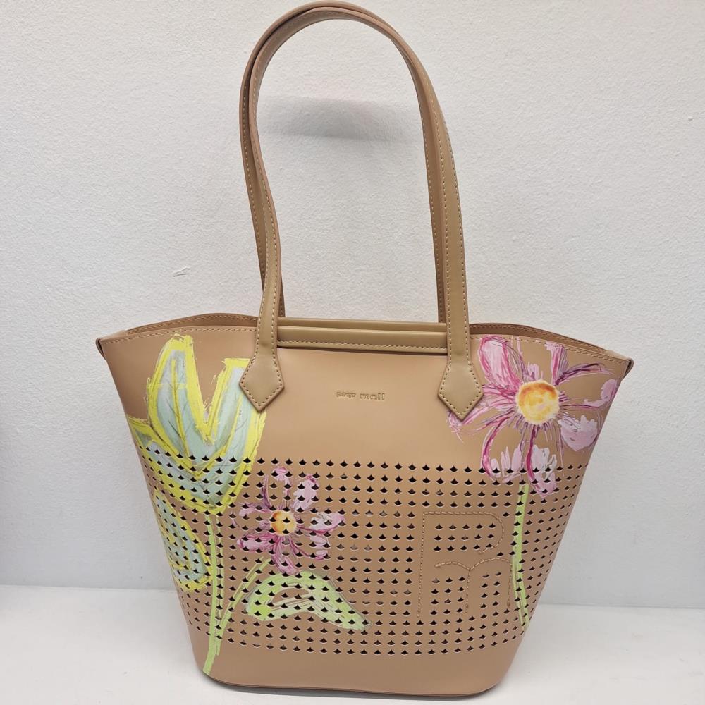 Bolso tote flores pintadas Pepe Moll Peggy