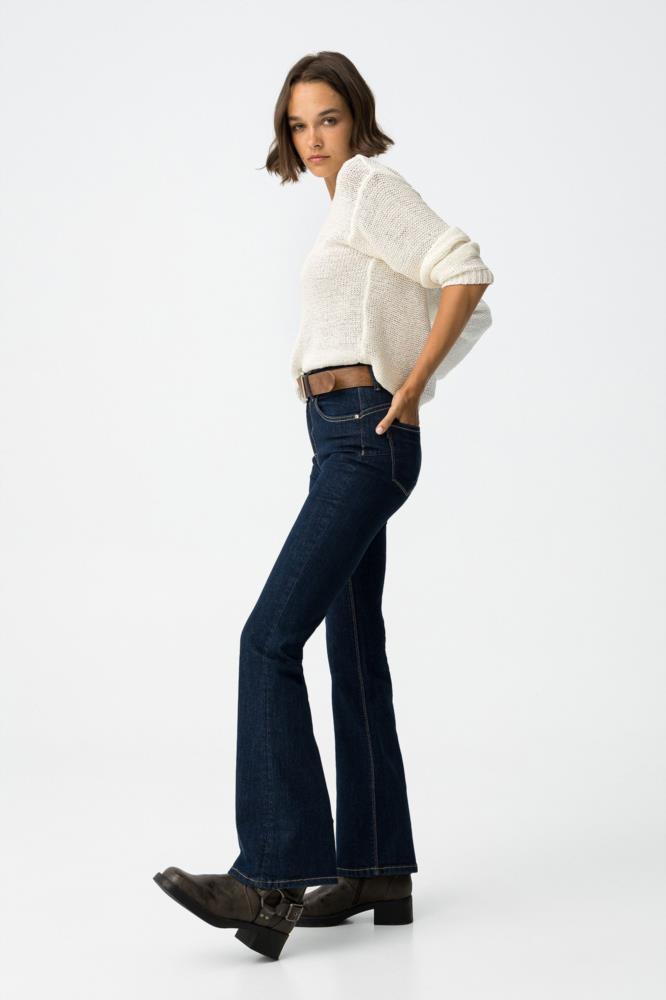 Pantalón vaquero boot cut Tiffosi push up  lateral