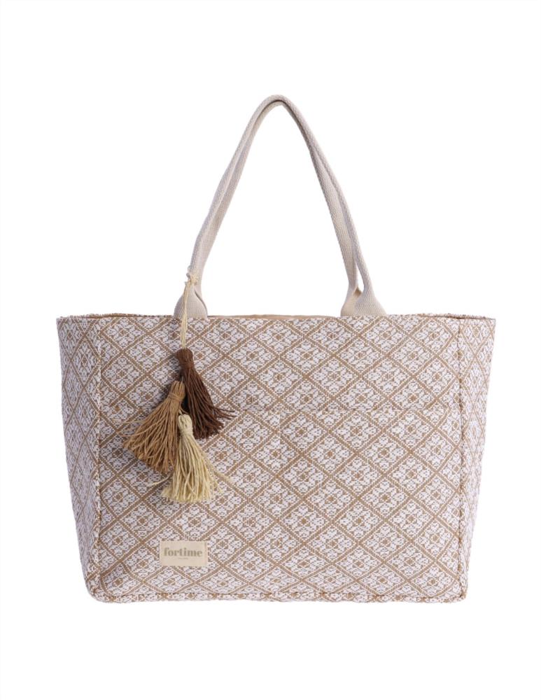 Bolsa playa estampada mosaico Fortime