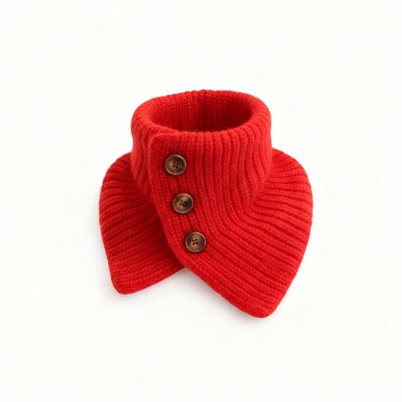 Cuello botones Surkana Cuso rojo