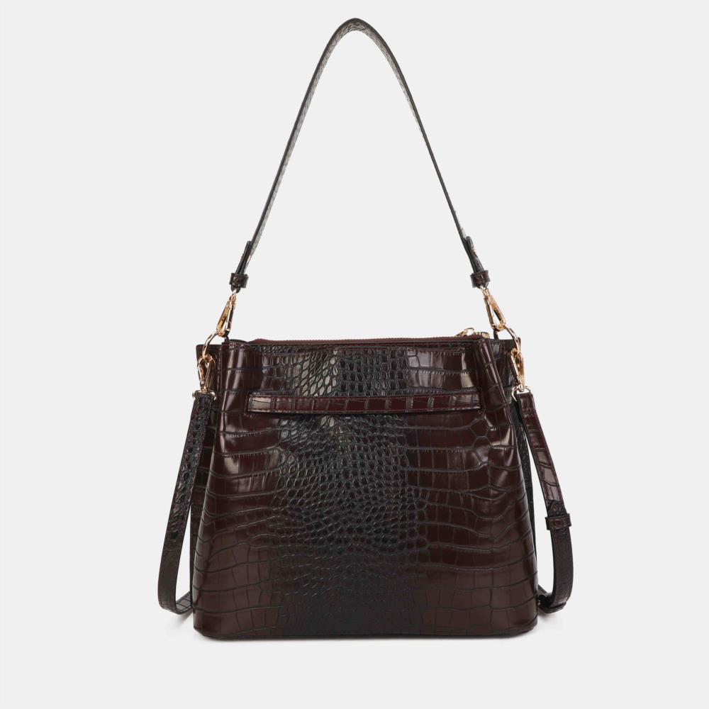 Bolso bandolera coco Binnari Bali bordo trasera
