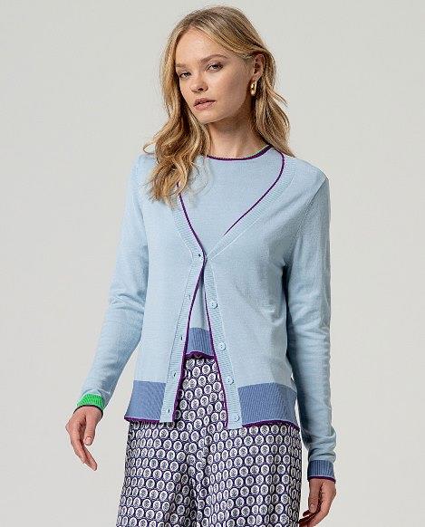 Chaqueta Inko celeste