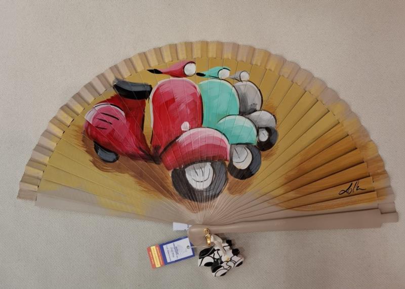Abanico tres vespas Aire Distinto