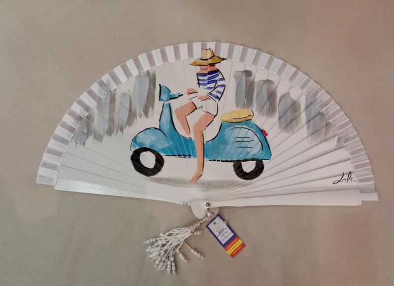 Abanico chica vespa Aire Distinto