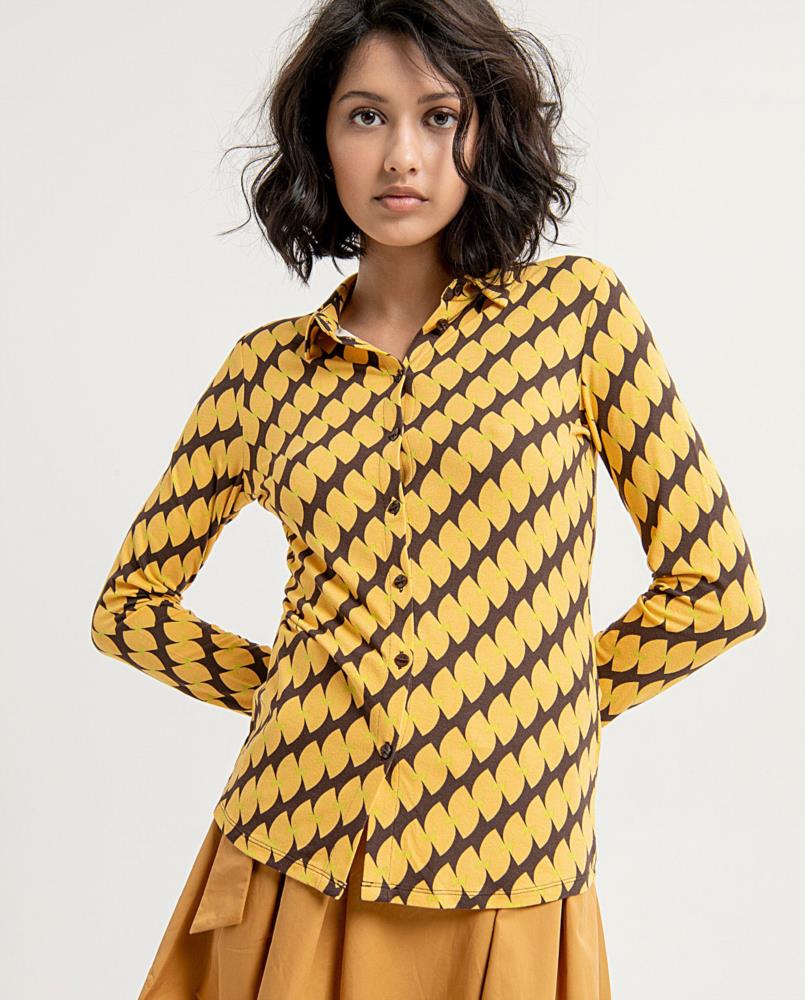 Camisa estampado geometrico Surkana Save 113