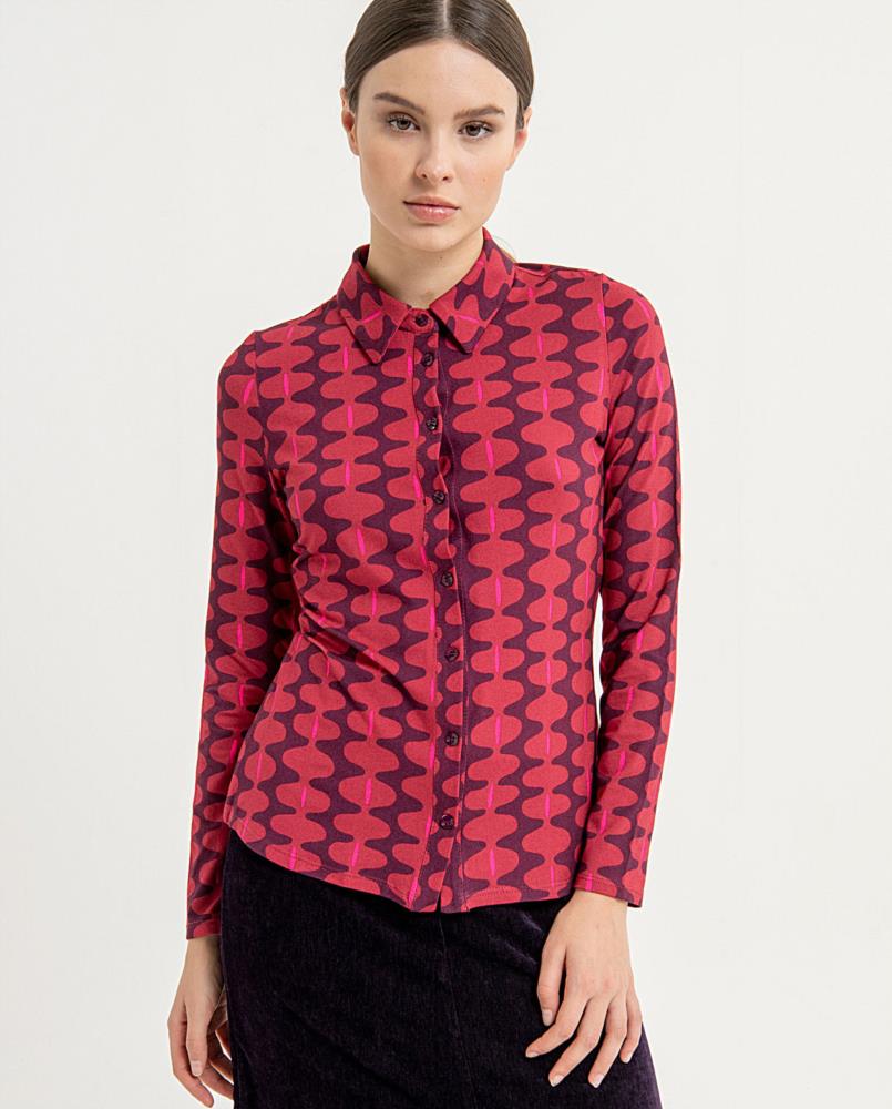 Camisa estampado psicodelico Surkana Anve 113