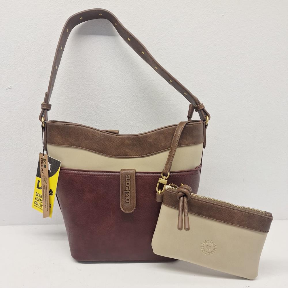 Bolso bandolera vertical tricolor Arsamar Lois 