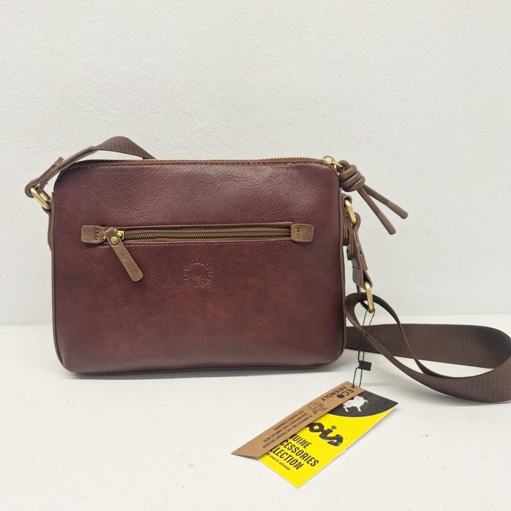 Bolso bandolera horizontal tricolor Arsamar Lois trasera