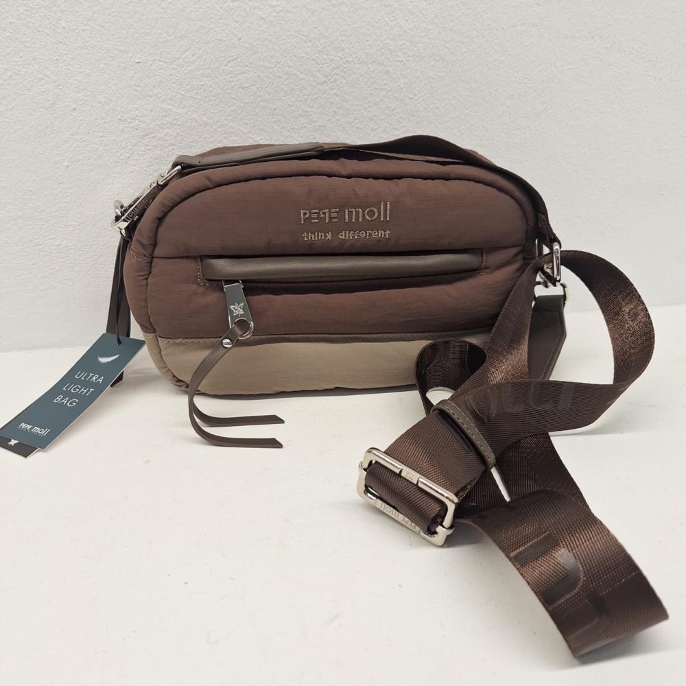 Bolso bandolera lowi nylon acolchado bicolor PEPE MOLL