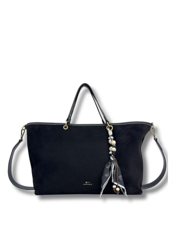 Bolso shopping antelina MARTINAK negro
