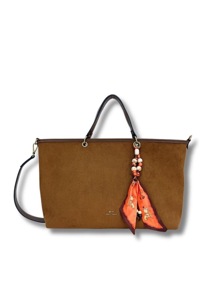 Bolso shopping antelina MARTINAK cuero