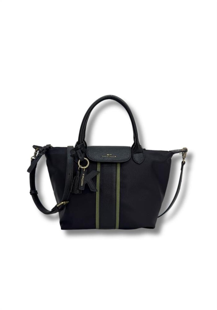 Bolso nylon con solapa Martina K 