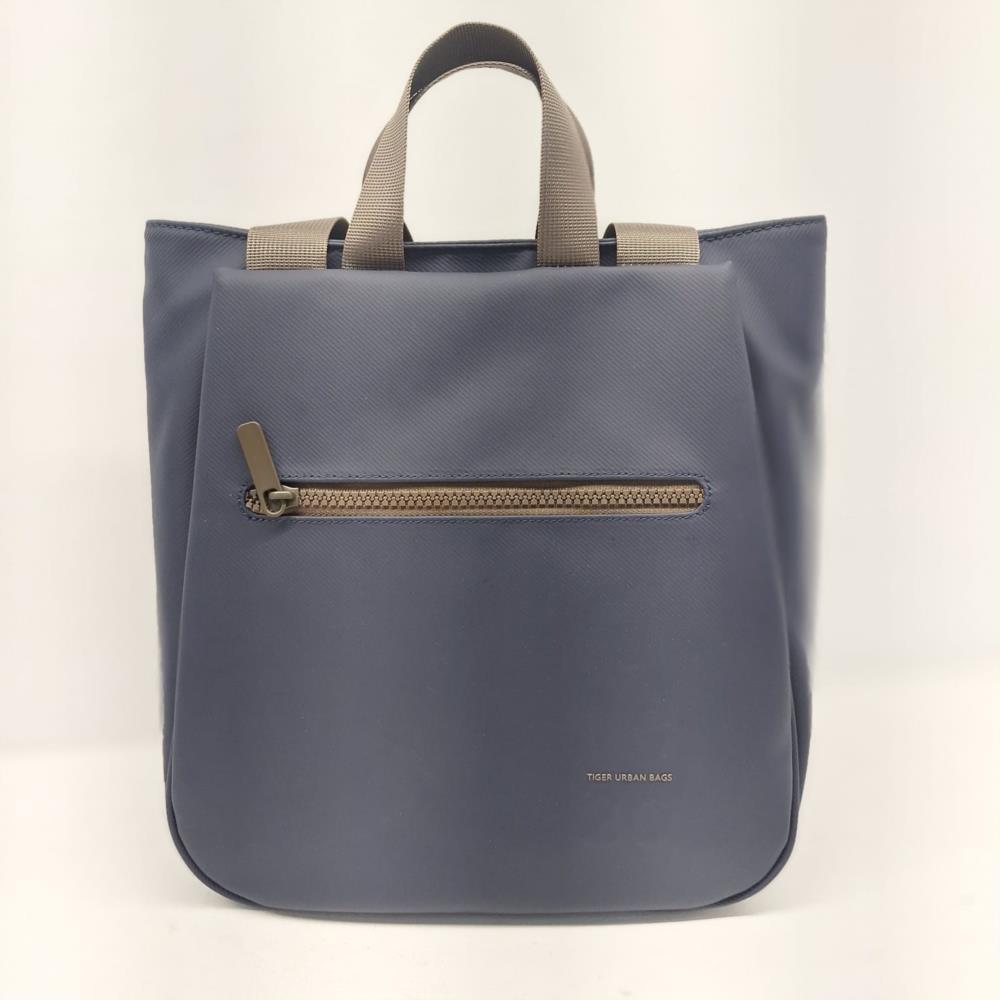 Bolso mochila engomada Tiger azul