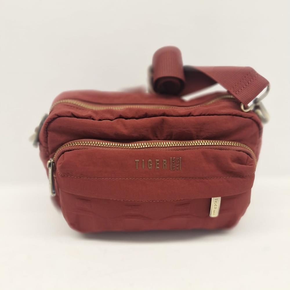 Bolso bandolera lowi nylon Tiger granate
