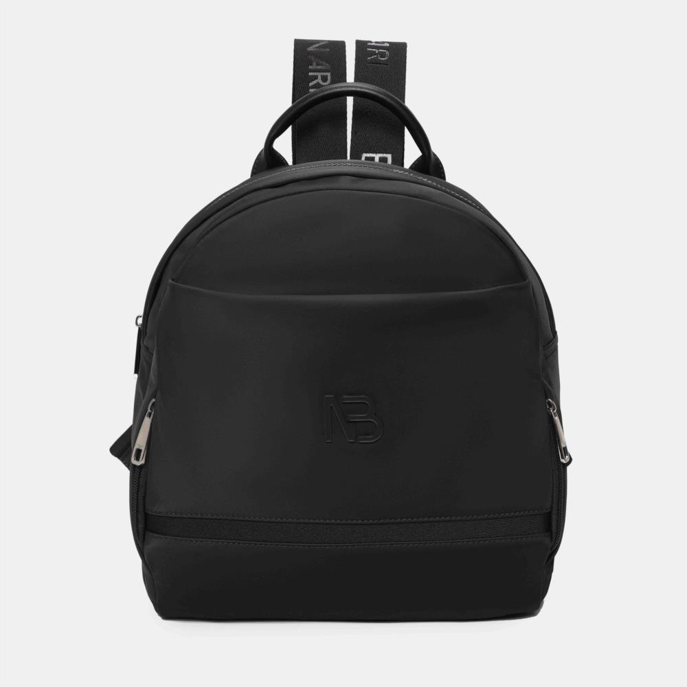 Bolso mochila nylon Binnari Nubia negro