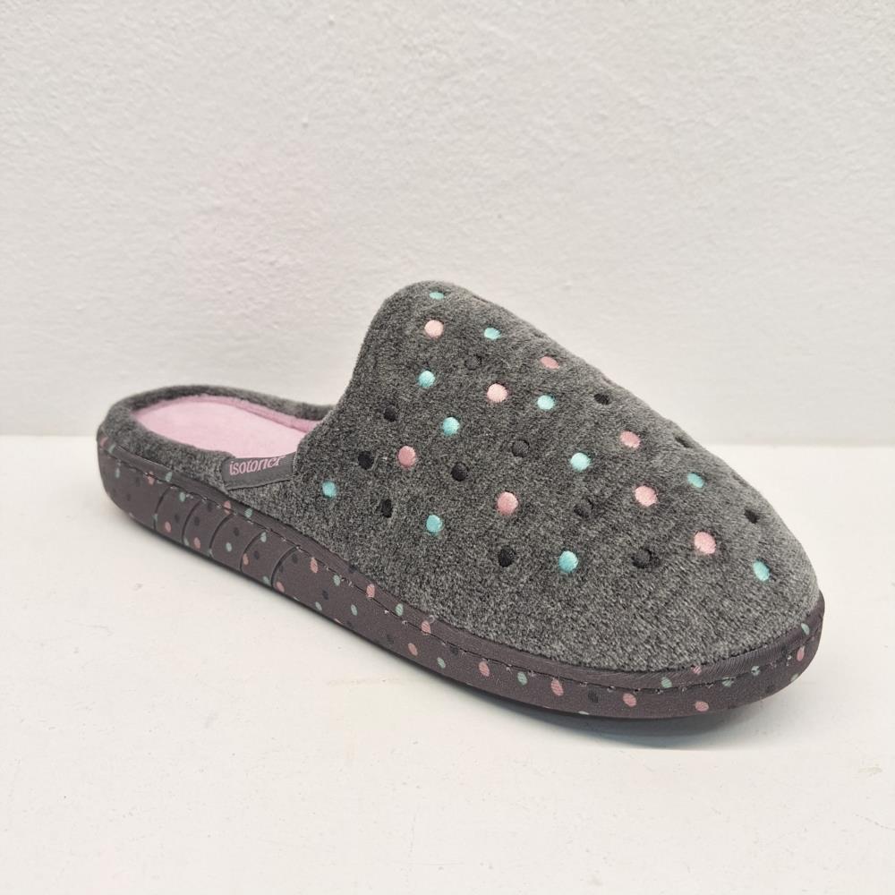 Zapatilla lunares chinela Isotoner