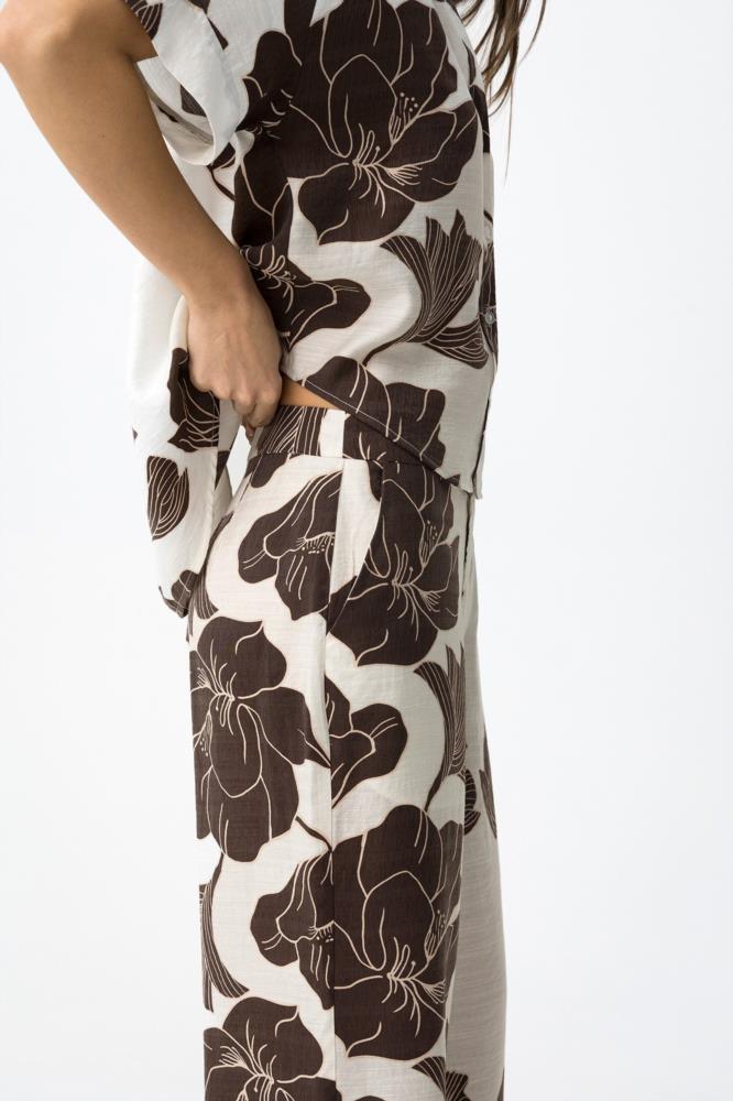 Pantalón fluido Tiffosy Posey vista lateral