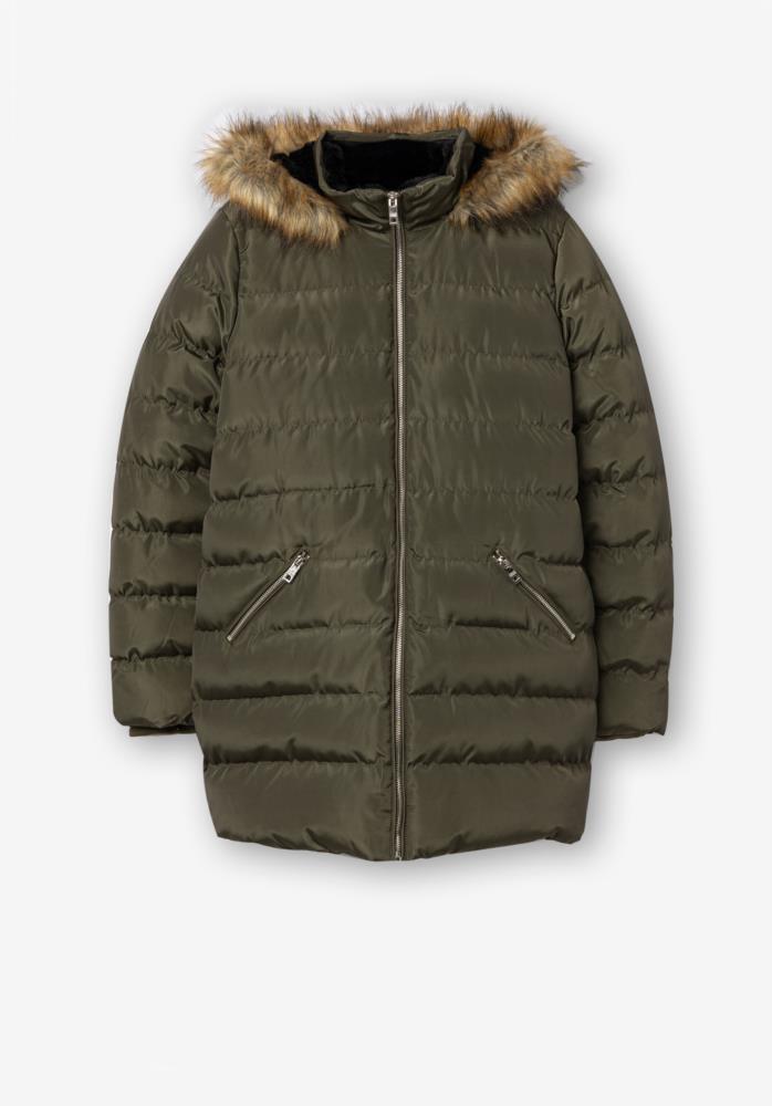 Anorak pelito con capucha Tiffosi Cienna_1 verde