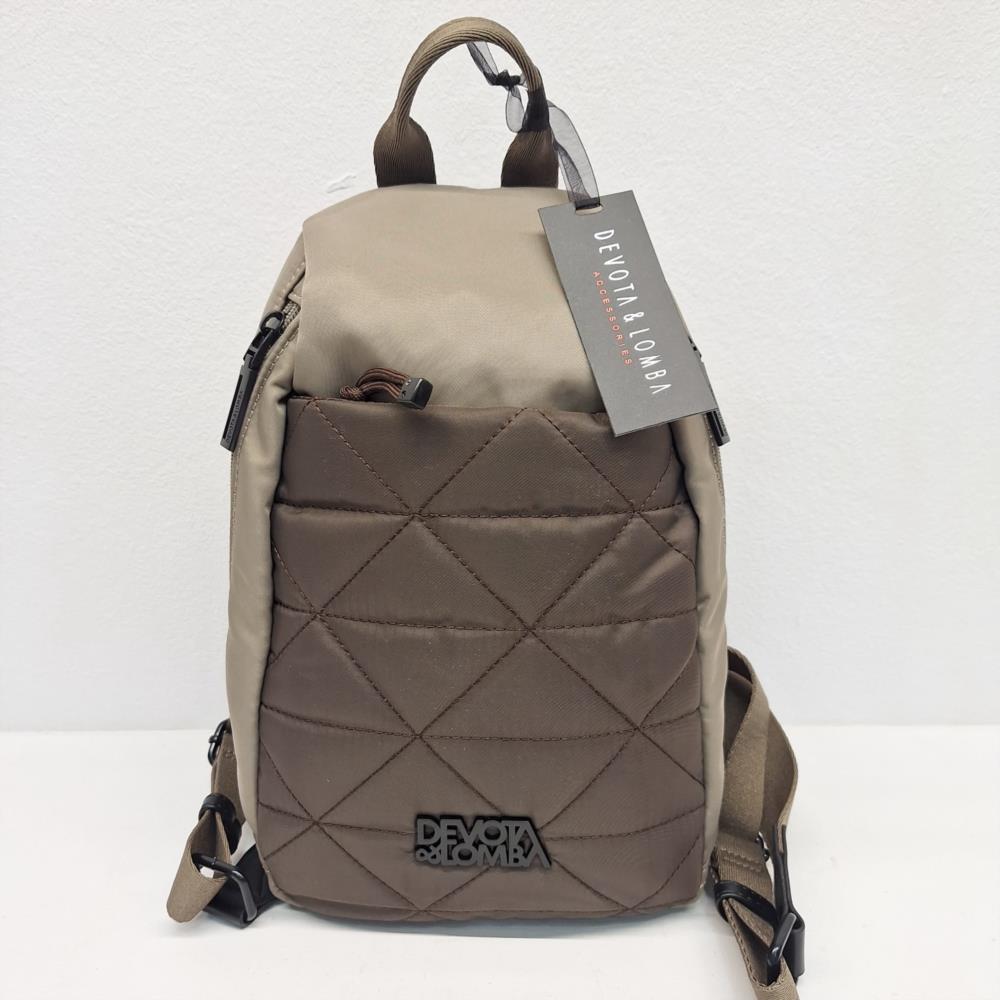 Bolso mochila nylon acolchado D&L