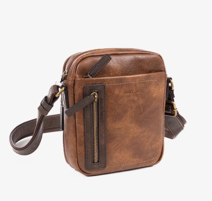 Bolso bandolera pequeño con cremallera vertical Matties Verota