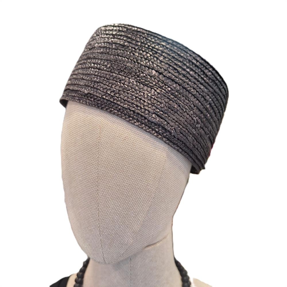 Sombrero Pill Box negro