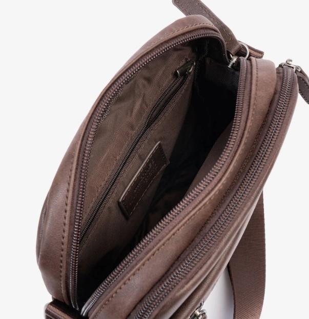 Bolso bandolera grande hombre Matties Juvenil interior