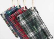 Paraguas plegable estuche cuadros Ezpeleta