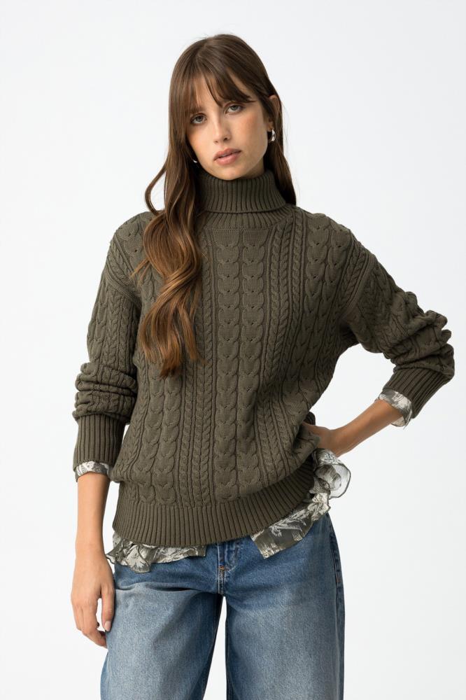 Jersey cisne coletas 2 anchos Tiffosi Rue caqui frontal