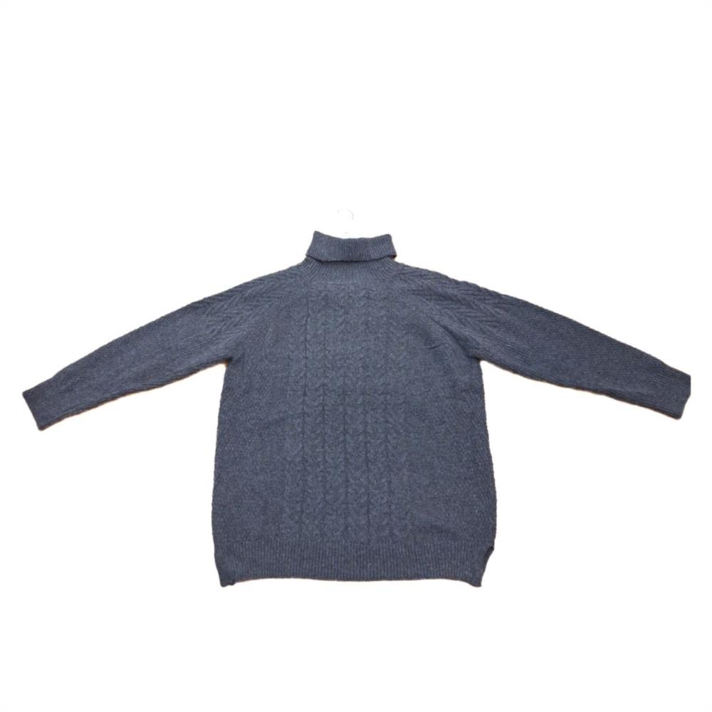 Jersey cuello cisne gris
