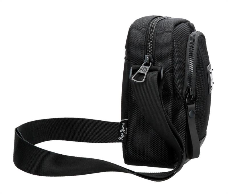 Bolso bandolera pequeño con chapa Pepe Jeans Blackmore 7055242 lateral
