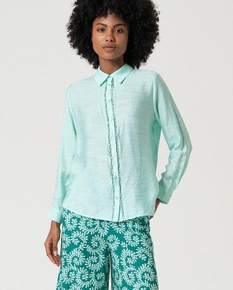 Camisa tapeta vainica Surkana Limi agua
