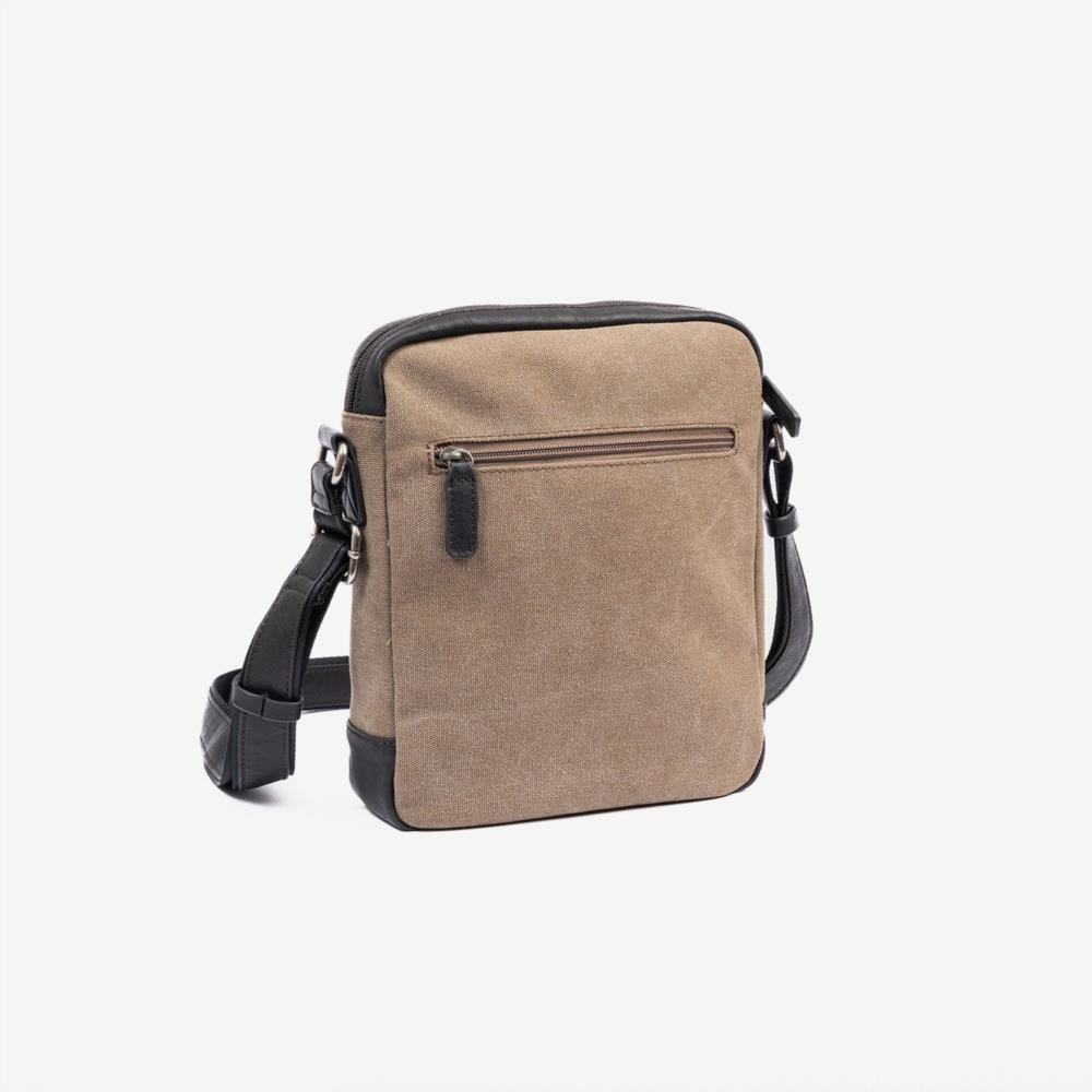 Bolso bandolera lona bicolor grande Matties 40313 Lona trasera