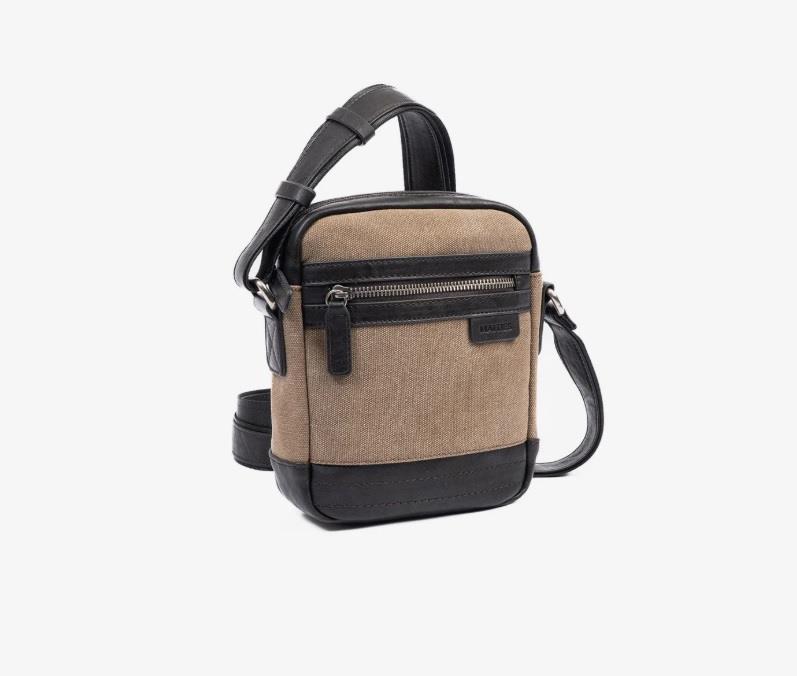 Bolso bandolera lona bicolor pequeño Matties 40312 Lona