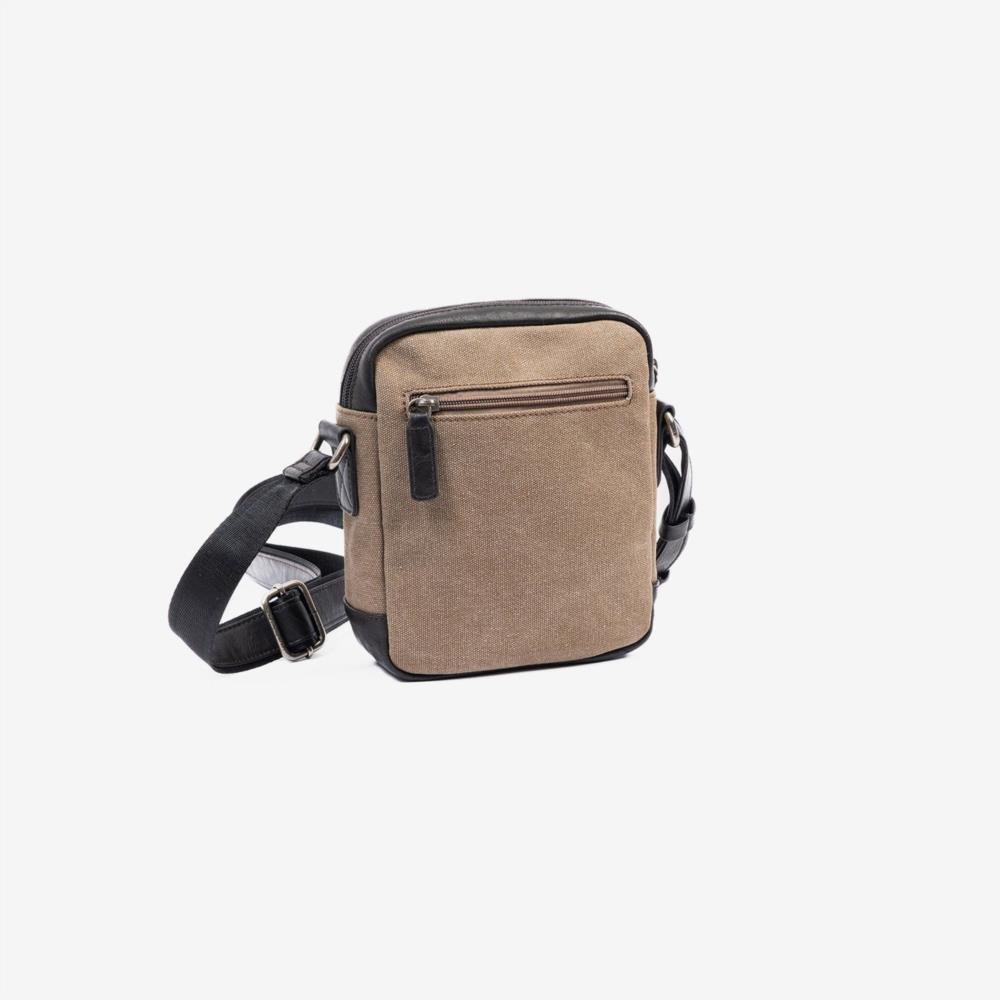 Bolso bandolera lona bicolor pequeño Matties 40312 Lona trasera