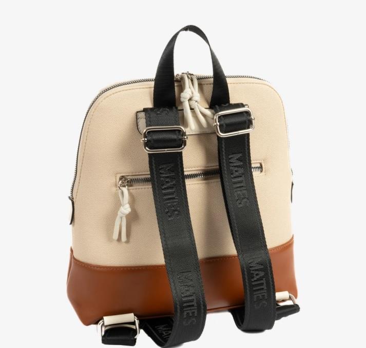 Bolso mochila engomado Matties Blomm 21115 cuero trasera