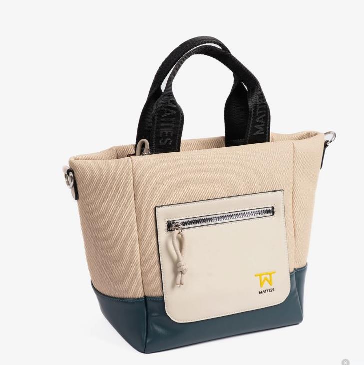 Bolso paquetero tiesto Matties Bloom 21118 petroleo