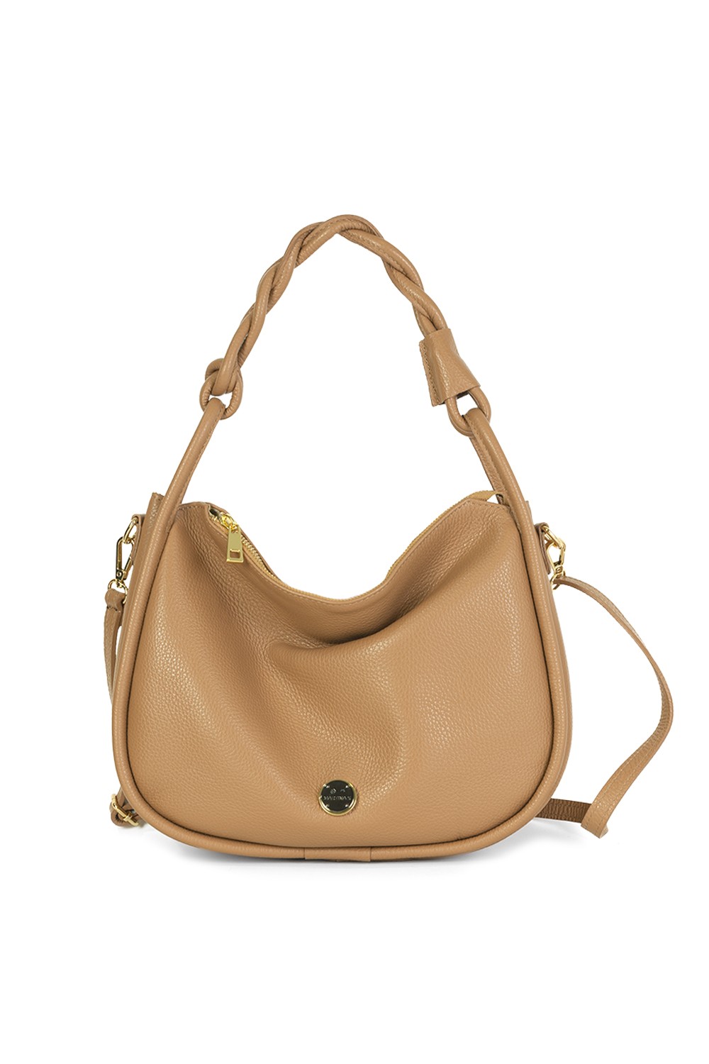 Bolso Gondola Piel Martina K camel
