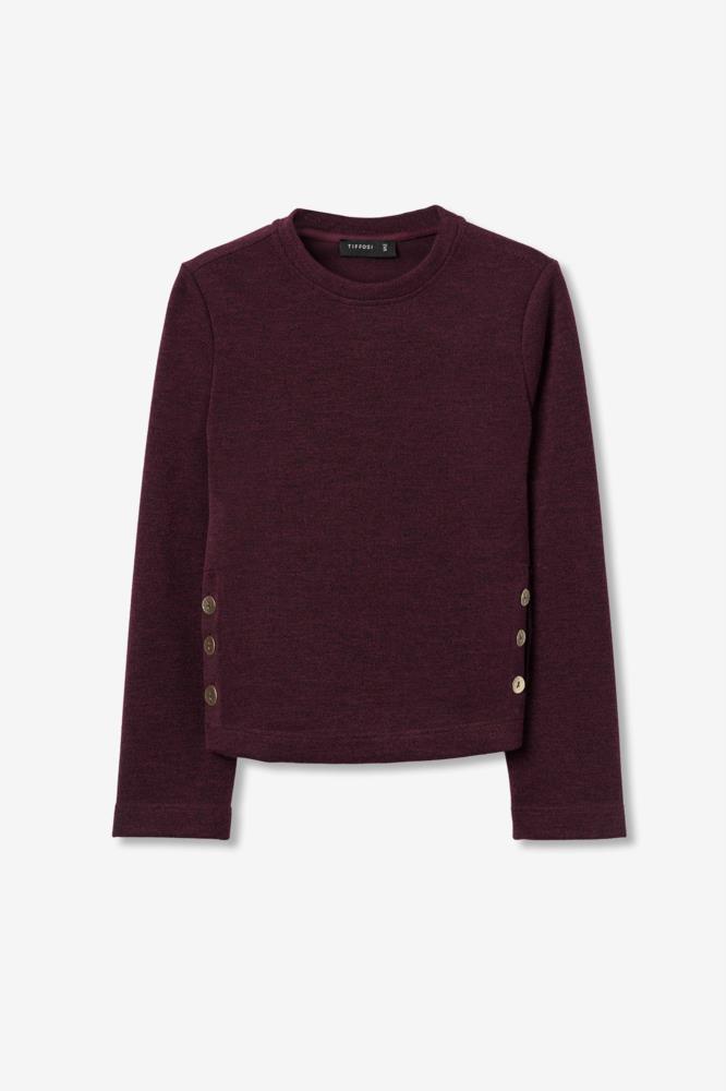 sudadera botones dorados Tiffosi Lucia