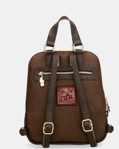 Bolsa mochila estampada Anekke tulip 43715-303 trasera