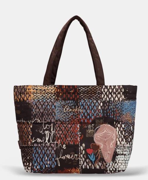 Bolso bolsa nylon estampado Anekke tulip 43578-021